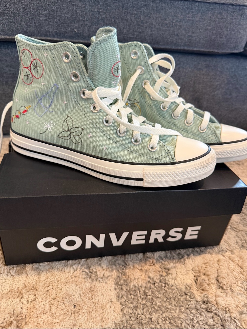 Women’s converse high top sneakers